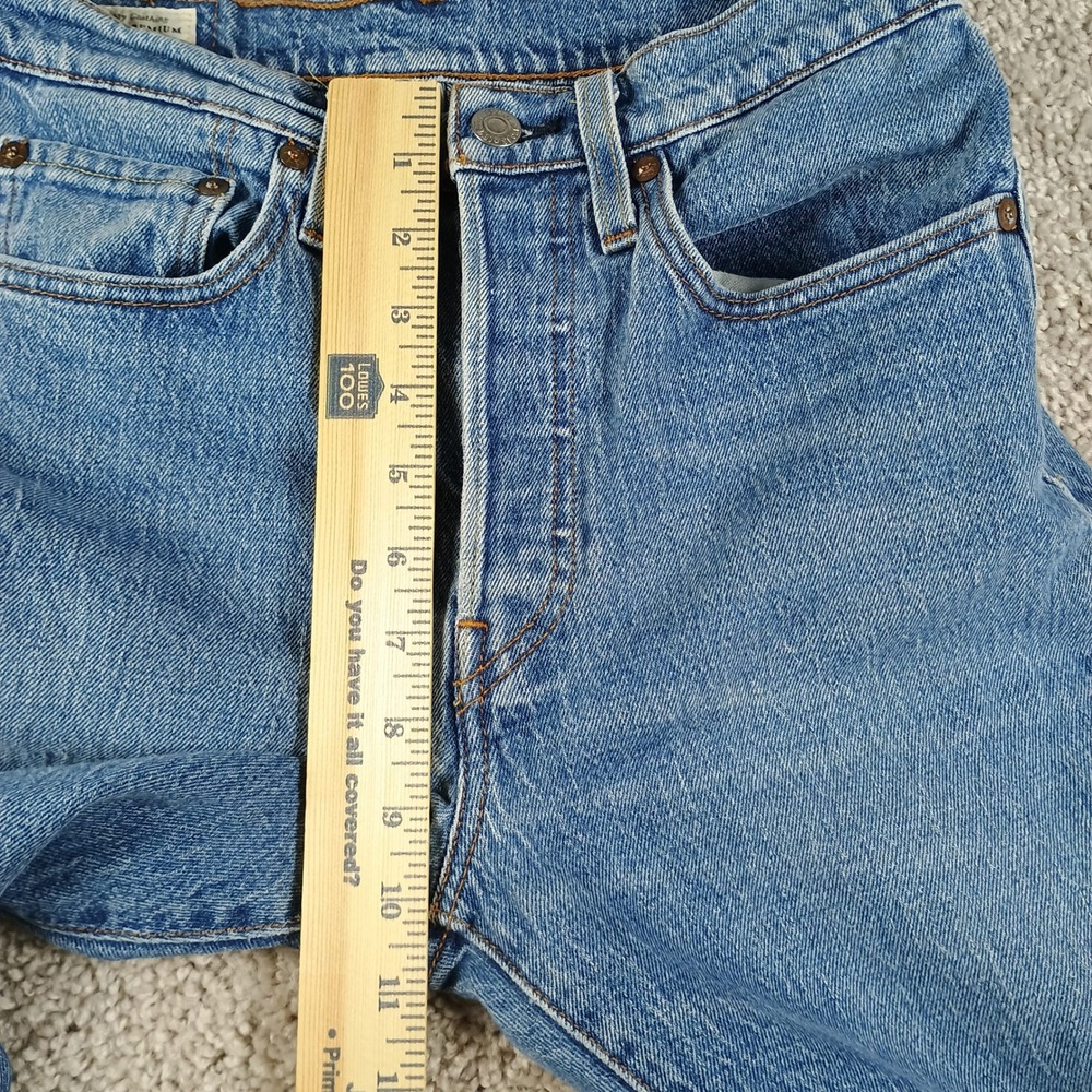 Levis 501 Skinny Jeans Womens 27 Big E Made in USA High Rise EUC - Picture 9 of 16